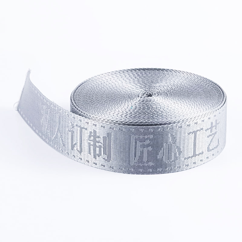 4.2cm Imitação de Nylon Jacquard Webbing para Vestuário Calçados Chapéus Acessórios