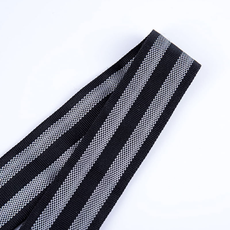 Correia oca reflexiva de polipropileno de 4,2 cm para acessórios de equipamentos de acampamento esportivo